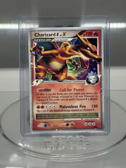 Pokemon TCG Charizard G LV.X DP45 Holo Promo Card LP Condition - Image 1