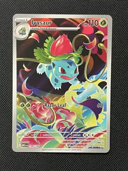 🔥Ivysaur 134/132 Illustration Rare Mega Evolution Holo ME01 Pokemon Card NM🔥 - Image 1