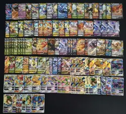 100 Lot Pokemon TCG Chinese Card RR RRR Dragonite VMAX Lilligant V A2 SQ - Image 1
