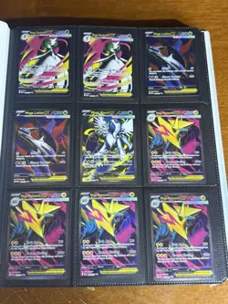 178 POKEMON EX / V / VMAX ULTRA, DOUBLE RARE & PROMO CARDS + WHITE FLARE BINDER - Image 1