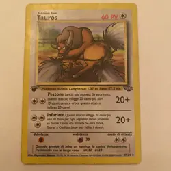 Pokemon 1st Edition (Jungle & Base Set) 6 Card Mixed Lot - ITALIAN - LP/MP/HP - Image 2