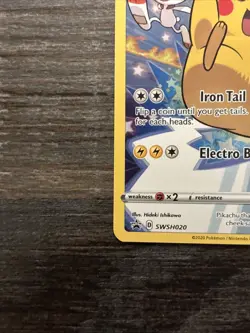 Pikachu SWSH020 SWSH: Sword & Shield Promo Card MINT - Image 4