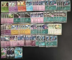 69 Lot Pokemon TCG Chinese Card Masterball RR Logo HOLO Gengar Umbreon SQ - Image 1