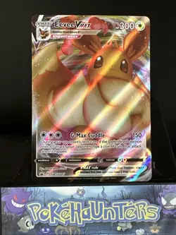 Pokemon Card Eevee VMAX SWSH087 Black Star Promo Ultra Rare Near Mint - Image 2