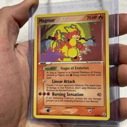 Pokemon Magmar 21/92 Legend Maker Regular Pokemon Nintendo Rare Card LP 2006 TCG - Image 2