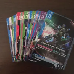 Gundam TCG Dual Impact Bulk 70 Cards - R/UC/C - Various Colors - Image 1