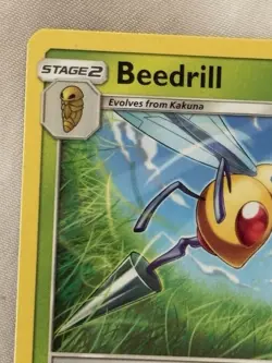 Beedrill 3/111 Sun & Moon Crimson Invasion Regular Rare Pokemon Card - Image 5