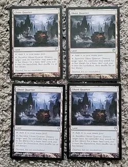 4x. 4 Playset Ghost Quarter Innistrad Various Sets Magic MTG Cards NM-LP - Image 1