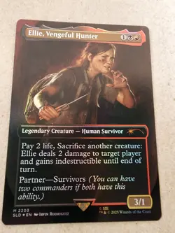 Ellie, Vengeful Hunter - Foil - Secret Lair Drop - Mtg - Image 1