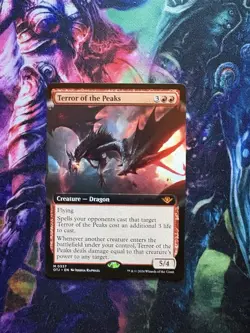 MTG Terror of the Peaks (Extended Art)- Outlaws of Thunder Junction - Image 1