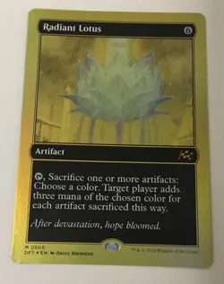 Radiant Lotus (First-Place Foil) Aetherdrift Foil - Image 1