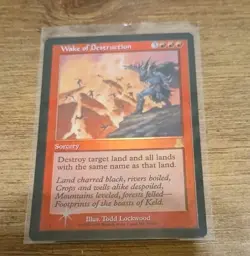 Wake of Destruction Urza's Destiny FOIL NM MTG - Image 1