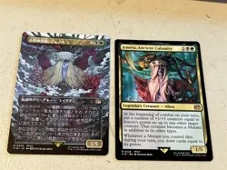 2 x mtg Jenova Ancient Calamity, 1 JP borderless, Assassin's Creed, unplayed - Image 1