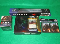 MTG WARHAMMER 40K THE RUINOUS POWERS COLLECTORS EDITION COMMANDER DECK +3 ITEMS - Image 1
