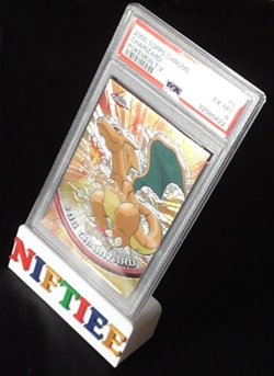 2000 Topps Chrome #6 Charizard Pokemon TV GRADED BY PSA - Image 1