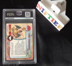 2000 Topps Chrome #6 Charizard Pokemon TV GRADED BY PSA - Image 4