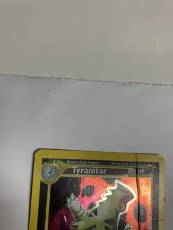 Pokemon Tyranitar 12/75 Neo Discovery Unlimited Holo HP-Damaged - Image 4