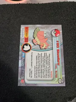 Pokemon Topps #80 Slowbro TV Animation Blue Logo - Image 2