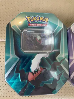 Pokemon TCG: Darkrai Triple Whammy Collectors Tin - Factory Sealed - Image 1