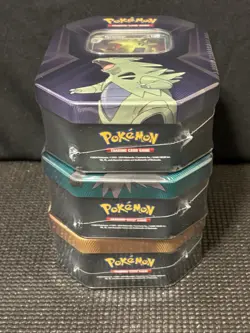 Pokemon TCG: Triple Whammy Tins Lot Of 3 Complete Set New Factory Sealed - Image 2