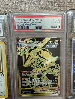 2022 Pokemon Silver Tempest Rayquaza TG29 PSA 10 GEM MINT - Image 1