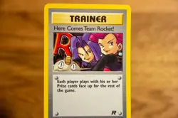Here Comes Team Rocket! 15/82 Holo Rare Team Rocket Unlimited - Vintage Pokemon - Image 5