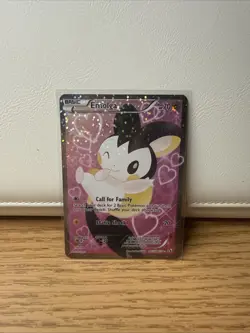 Pokemon TCG Emolga RC23/25 Full Art Rare Holo Card Legendary Treasures - Image 1