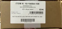 MEGA EVOLUTION Sealed 25 Ct Booster Bundle CASE (150 Packs Pokemon Cards) ME01 - Image 2
