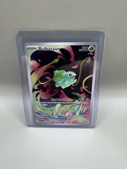 Bulbasaur 133/132 Mega Evolutions Illustration Rare Pokemon Card - English NM - Image 1
