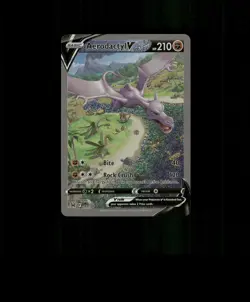 SPARKLING HOLO Aerodactyl Card Aerodactyl Pokemon Card READ DESCRIPTION BELOW p2 - Image 1