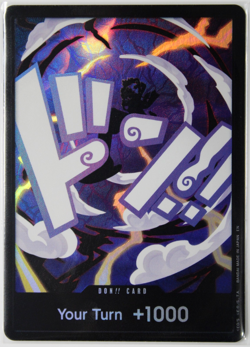 DON!! Card (GEAR5 Luffy) DON!! One Piece Foil NEW Premium Best Vol 2 - Image 1