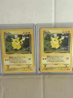 POKEMON BASE SET/BASE SET 2 AND JUNGLE PIKACHU 4-CARD LOT - Image 2