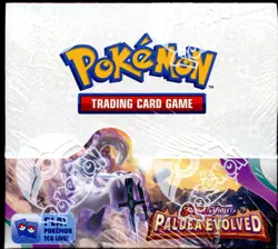 SV Paldea Evolved SEALED Booster Box (36 Packs of Pokemon Cards) HAS TEAR - Image 2
