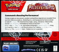 SV Paldea Evolved SEALED Booster Box (36 Packs of Pokemon Cards) HAS TEAR - Image 4
