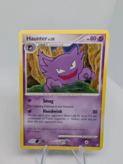 Haunter 40/100 2008 Stormfront Pokemon Card TCG Nintendo Baba Art Uncommon - LP - Image 1
