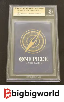 One Piece Card Game Charlotte Pudding OP03-112 Top 64 Prize Promo BGS 10 - Image 2