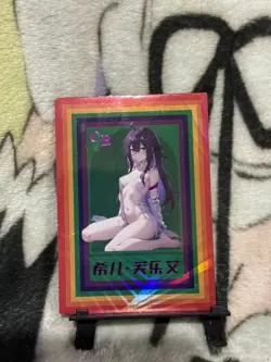 GODDESS STORY BEAUTY QUEEN CR-01 RAIDEN SHOGUN GENSHIN IMPACT ANIME WAIFU CARD - Image 1
