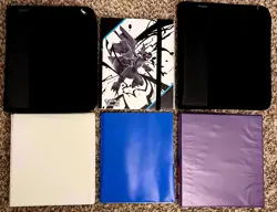 Trading Card Binder Lot: 5 Binders + 1 Folder (Includes Pokemon Cards) - Image 2