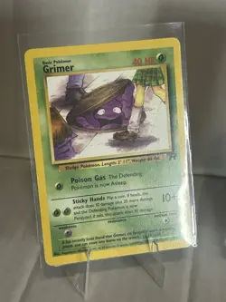 POKEMON TEAM ROCKET GRIMER 3-CARD LOT ENGLISH AND JAPANESE - Image 2