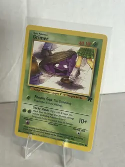 POKEMON TEAM ROCKET GRIMER 3-CARD LOT ENGLISH AND JAPANESE - Image 5
