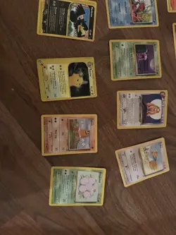 Bunch Of Old Pokemon Cards - Image 5