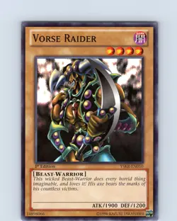 Yu-Gi-Oh TCG Vorse Raider YSKR-EN010 1st Edition Regular Common Card NM - Image 1