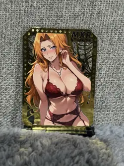 GODDESS STORY MXR #020/100 RANGIKU BLEACH METAL ANIME CARD - Image 1