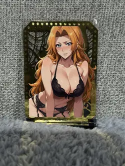 GODDESS STORY MXR #020/100 RANGIKU BLEACH METAL ANIME CARD - Image 2