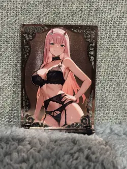 GODDESS STORY MXR #037/100 ZEROTWO DARLING IN THE FRANXX METAL ANIME CARD - Image 1