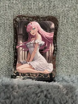 GODDESS STORY SP #047/100 ZEROTWO DARLING IN THE FRANXX METAL ANIME CARD - Image 2