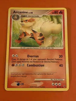 Arcanine Lv. 32 50/147 Reverse Platinum Supreme Victors Pokemon Card TCG - Image 1