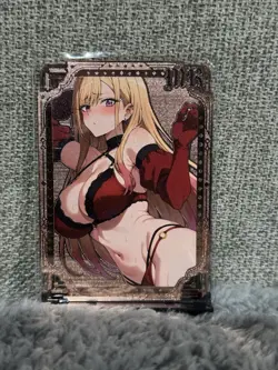 GODDESS STORY MR #074/100 KITAGAWA MARIN METAL ANIME WAIFU CARD - Image 1