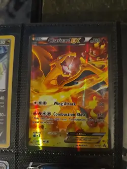 Pokemon TCG Charizard EX Black Star Full Art Holo Promo Card #XY121 - Image 1