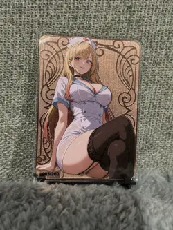 GODDESS STORY LSP #003/200 KITAGAWA MARIN METAL ANIME WAIFU CARD - Image 2